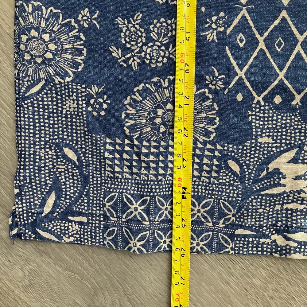 NWOT American Eagle Printed Button-Up Poolside Shirt Men's XS Short Sleeve Blue - Picture 11 of 11